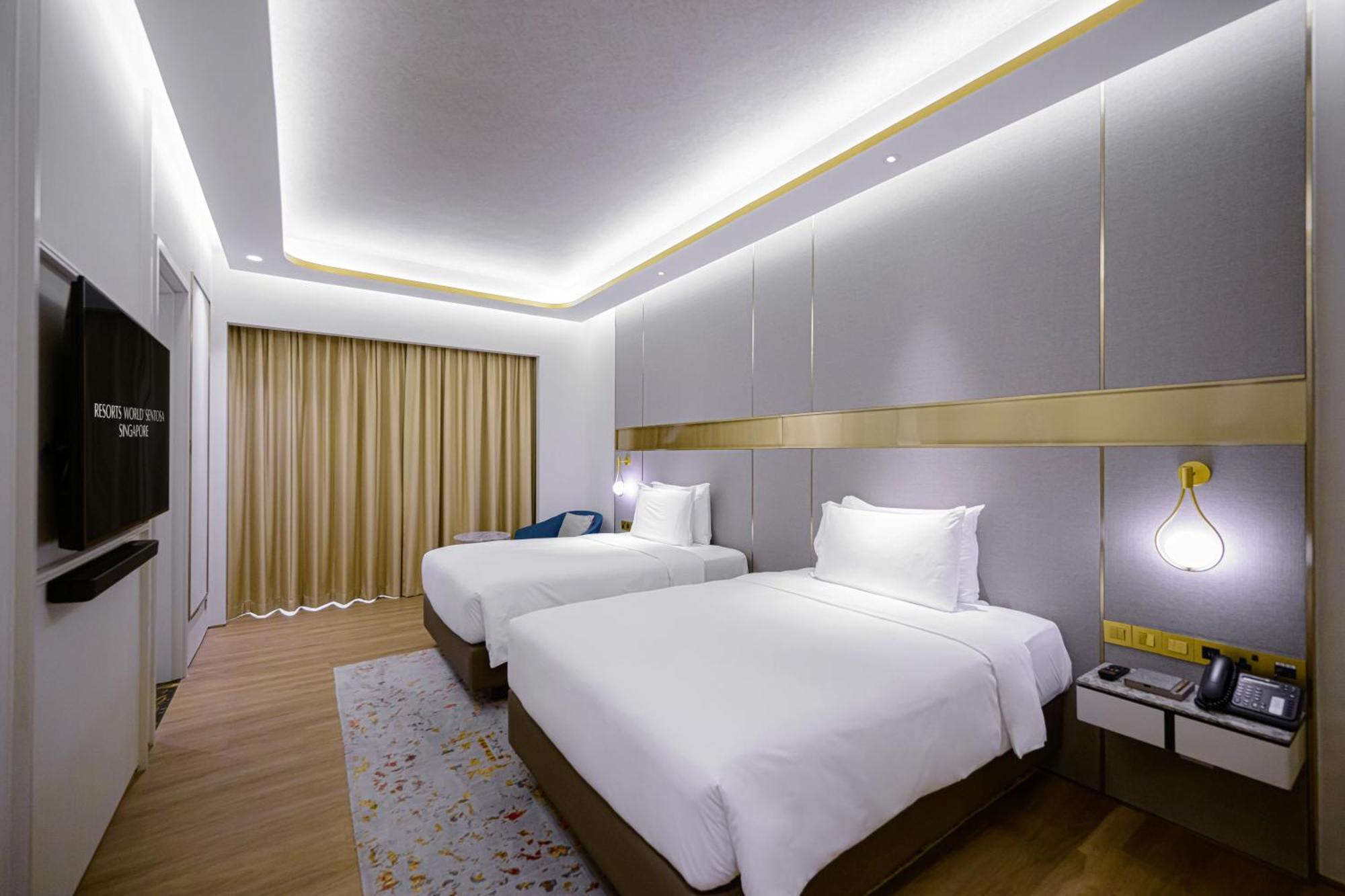 Resorts World Sentosa - Crockfords Tower Singapur Zewnętrze zdjęcie