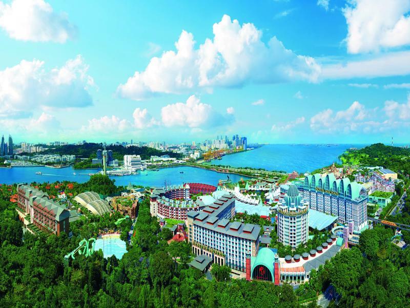 Resorts World Sentosa - Crockfords Tower Singapur Zewnętrze zdjęcie